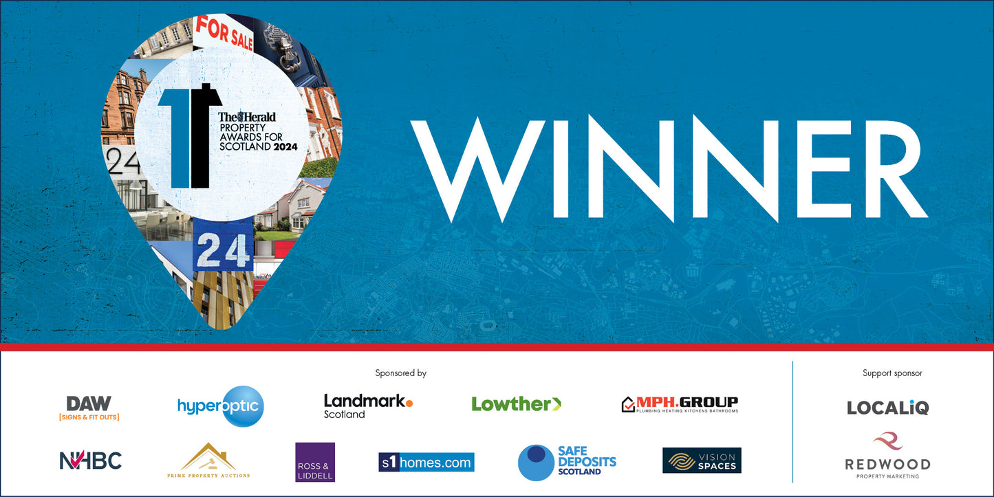 The Herald Property Awards for Scotland 2024 - Winners Trophy