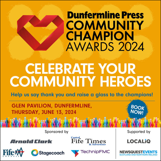The Dunfermline Press Community Champion Awards 2024