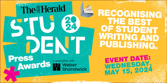 The Herald Student Press Awards in association Weber Shandwick